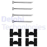 Układ hamulcowy - akcesoria - Zestaw akcesoriów, klocki hamulcowe Delphi LX0023 - miniaturka - grafika 1