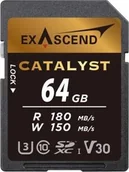 Karty pamięci - Karta ExAscend Catalyst SDXC 64 GB Class 10 UHS-I/U3 V30 EX64GSDU1 - miniaturka - grafika 1