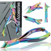 Akcesoria do paznokci - Cążki cęgi do grubych wrastających paznokci skórek obcinaczki nożyczki manicure gabinet SPA wielokolorowe - miniaturka - grafika 1