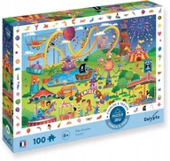 Puzzle - Puzzle obserwacyjne 100 Wesołe Miasteczko Calypto - miniaturka - grafika 1
