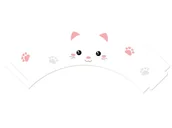 Urodziny dziecka - Congee.pl Papilotki na babeczki Słodki Kotek - 6 szt. PAP-KOT1 - miniaturka - grafika 1