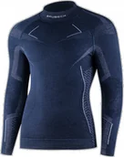 Bluzy sportowe męskie - Brubeck LS1666M Bluza męska EXTREME MERINO granatowy S - miniaturka - grafika 1