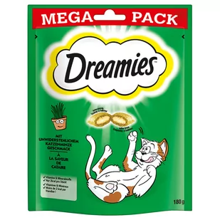 Dreamies przysmaki dla kota - Kocimiętka, 3 x 180 g| Dostawa i zwrot GRATIS od 99 zł - Przysmaki dla kotów - miniaturka - grafika 1