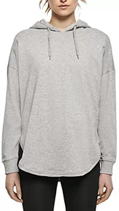 Build Your Brand Damski sweter z kapturem Ladies Oversized Hoody, bluza z kapturem dla kobiet dostępna w 3 kolorach, rozmiarach XS - XL szary (szary) L - Swetry damskie - miniaturka - grafika 1