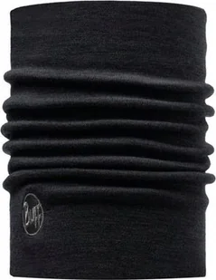 Buff Chusta wielofunkcyjna Heavyweight Merino Wool czarna - Czapki i chusty sportowe damskie - miniaturka - grafika 1