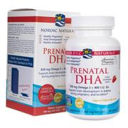 Suplementy diety - Prenatal DHA, 830mg Strawberry - 90 softgels NORDIC NATURALS - miniaturka - grafika 1