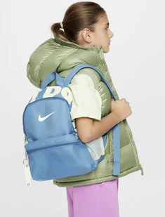 Nike, Plecak Sportowy Brasilia JDI (11L), DR6091-429, Niebieski - Plecaki - miniaturka - grafika 1