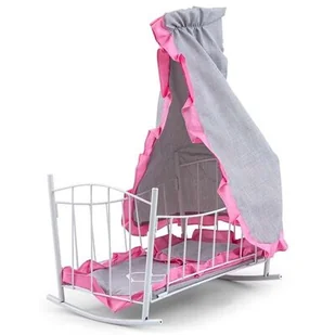 Łóżeczko MILLY MALLY Lily z baldachimem Prestige 6138 - Lalki dla dziewczynek Łóżeczko MILLY MALLY Lily z baldachimem Prestige 6138 - Lalki dla dziewczynek - miniaturka - grafika 1