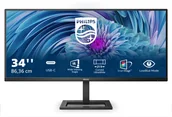 Monitory - Philips E Line 346E2LAE/23 34" Wide Quad HD - miniaturka - grafika 1