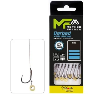 Przypon MIKADO Method Feeder HMFB2805G-12DB 0.12mm / 10cm - Inne akcesoria dla wędkarzy - miniaturka - grafika 1