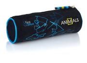 Artykuły biurowe - Astra Saszetka okrągła AN-27 Animals 3 Fast &amp; Blue - miniaturka - grafika 1
