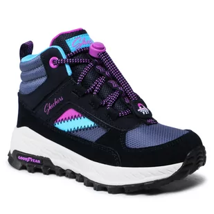 SKECHERS Sneakersy Let's Explore 302949L/BKMT Black/Multi - Sneakersy damskie - miniaturka - grafika 1