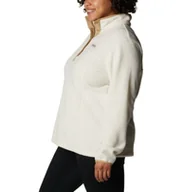 Kurtki i kamizelki sportowe damskie - Damski polar nieropinany bez kaptura COLUMBIA Benton Spring Half Snap Pullover - miniaturka - grafika 1
