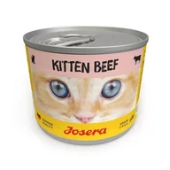 Mokra karma dla kotów - Josera Kitten wołowina puszka dla kotów 200g - miniaturka - grafika 1