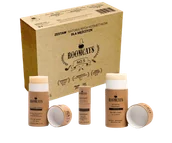 Zestawy kosmetyków męskich - Roomcays #5 Zestaw naturalnych kosmetyków dla mężczyzn. Dezodorant w sztyfcie, Pomada stylizująca do włosów, Balsam do ust z filtrem ochronnym spf 15 - miniaturka - grafika 1