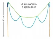 Bańki mydlane - Bańki mydlane sznurek kijek do baniek 3 oczka Bemag - miniaturka - grafika 1