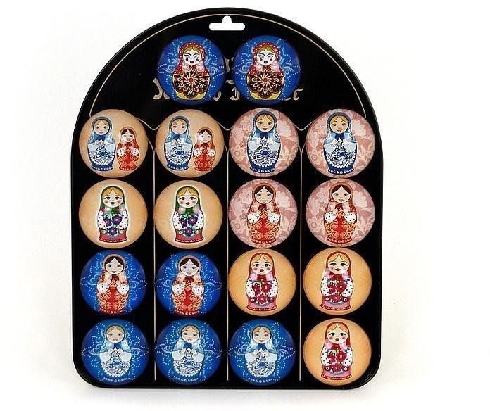 Magnes matrioszka 5cm 18szt
