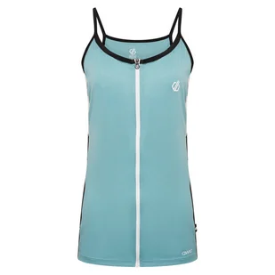 Damska koszulka kolarska na ramiączkach Dare 2b Regale II Vest Rozmiar: XL / Kolor: niebieski - Koszulki sportowe damskie - miniaturka - grafika 1