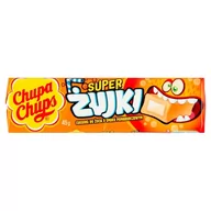 Cukierki - Chupa Chups Super żujki Cukierki do żucia o smaku pomarańczowym 45 g - miniaturka - grafika 1