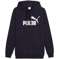 Bluzy sportowe męskie - Bluza męska Puma ESS No.1 Logo Hoodie TR - miniaturka - grafika 1