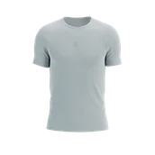 Koszulki sportowe męskie - COMPRESSPORT Koszulka biegowa męska TRAIL RACING SS T-SHIRT gray violet - miniaturka - grafika 1