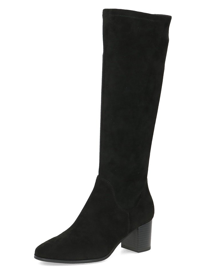 Caprice Kozaki w kolorze czarnym