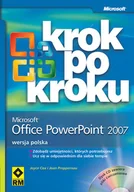 Aplikacje biurowe - Microsoft Office PowerPoint 2007. Krok po kroku - miniaturka - grafika 1