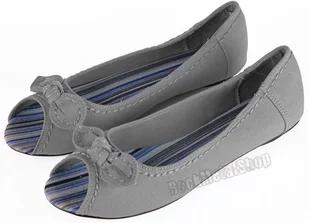 balerinki NEW AGE - GREY (OX-01) -36 - Baleriny - miniaturka - grafika 1