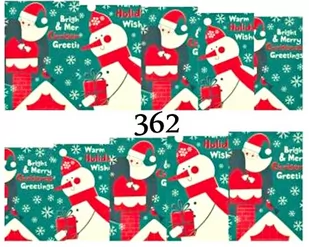 Naklejki wodne na paznokcie - nr 362 - Ozdoby do paznokci - miniaturka - grafika 1
