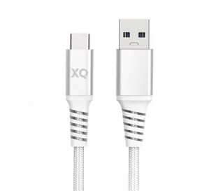 Xqisit USB-C - USB A 3.0 2m (biały) - Kable USB - miniaturka - grafika 1