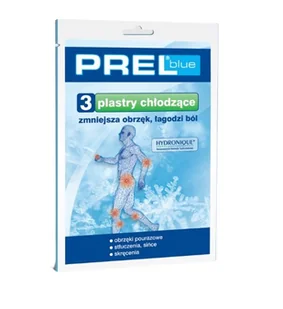 Genexo Prel Blue plastry chłodzące 3 szt. - Stawy, mięśnie, kości - miniaturka - grafika 1
