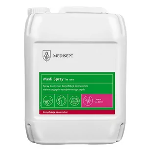 Medisept Velox Spray Tea Tonic do mycia i dezynfekcji powierzchni Kanister 5 l | Nowy sklep, ponad 1000 promocji! NN-MMD-DPS5-001 - Dezynfekcja - miniaturka - grafika 1