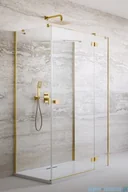 Kabiny prysznicowe - Radaway Essenza Gold Kdj+S kabina 90x90x90cm prawa szkło przejrzyste 1384050-01-01/1385020-09-01R/1384050-01-01 - miniaturka - grafika 1