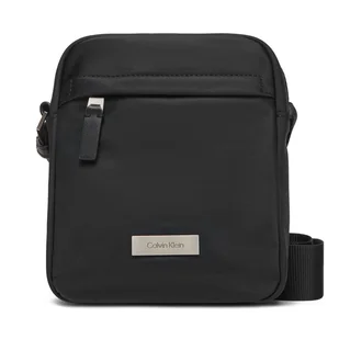 Saszetka Calvin Klein Sleek Reporter LV04D3180G Czarny - Torby męskie - miniaturka - grafika 1