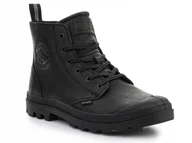 Półbuty męskie - Pampa Zip Lth Ess Black 76888-008-M - Palladium - miniaturka - grafika 1