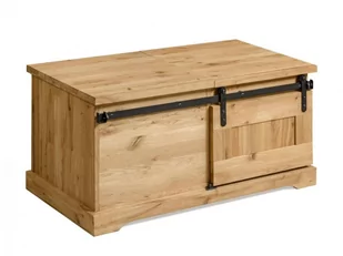 Komoda Dębowa Loftowa X-oak S - Komody - miniaturka - grafika 1