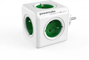 PowerCube Original 5 gniazd zielony 2100GN/FRORPC - Listwy zasilające - miniaturka - grafika 1
