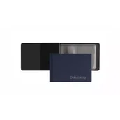 Szkolne artykuły papiernicze - Biurfol Okładka na dokumenty małe premium granat - miniaturka - grafika 1