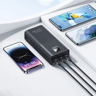 USAMS Powerbank PB68 30000mAh 20W PD+QC 3.0 Fast charging Digital Display czarny/black XY 30KCD19101 US-CD191 - Powerbanki - miniaturka - grafika 20
