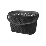 Pudła i pojemniki do przechowywania - Koszyk na klamerki Flexy antracyt - miniaturka - grafika 1