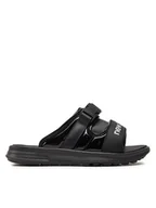 Klapki i japonki damskie - New Balance Klapki SWA330D3 Czarny - miniaturka - grafika 1