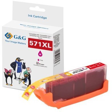 Tusz G&G XL-Patrone kompatybilny z Canon CLI-571XLM/ 0333C001 13858