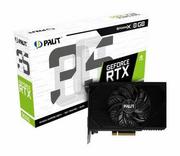 Karty graficzne - Karta VGA Palit GeForce RTX 3050 StormX 8GB GDDR6 128bit DVI HDMI DP PCIe4.0 - miniaturka - grafika 1