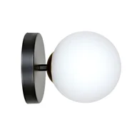 Lampy ścienne - Emibig Floki kinkiet 1-punktowy czarny/złoty 1022/K1 1022/K1 - miniaturka - grafika 1