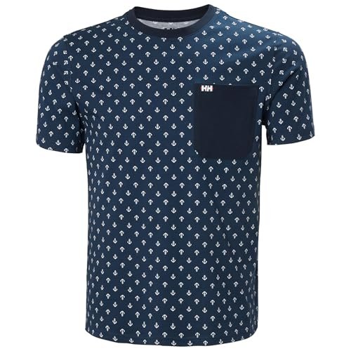 Helly Hansen Męska koszulka Hudson, granatowy, XL