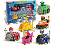 Samochody i pojazdy dla dzieci - PSI PATROL Autka ZESTAW Auto Z NAPĘDEM 6 SZT FIGURKI 6szt KOMPLET 12 el - miniaturka - grafika 1