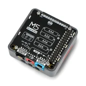 Podzespoły elektroniczne - Base AAA Battery Holder - nakładka zasilająca z koszykiem na baterie AAA - M5Stack A122 - miniaturka - grafika 1