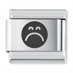 Murrano ITALIAN CHARMS Symbole Emocje Emotka Smutek IH-176 - Charmsy - miniaturka - grafika 1