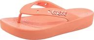 Sandały damskie - Crocs Klasyczne klapki damskie, sandały na koturnie, Papaja, 41/42 EU - miniaturka - grafika 1