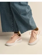 Buty dla dziewczynek - Puma Sneakersy CARINA 3.0 JR 40147604 Różowy - miniaturka - grafika 1